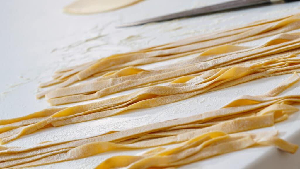 fresh tagliatelle