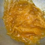 soaking-gelatin-in-passion-fruit-juice