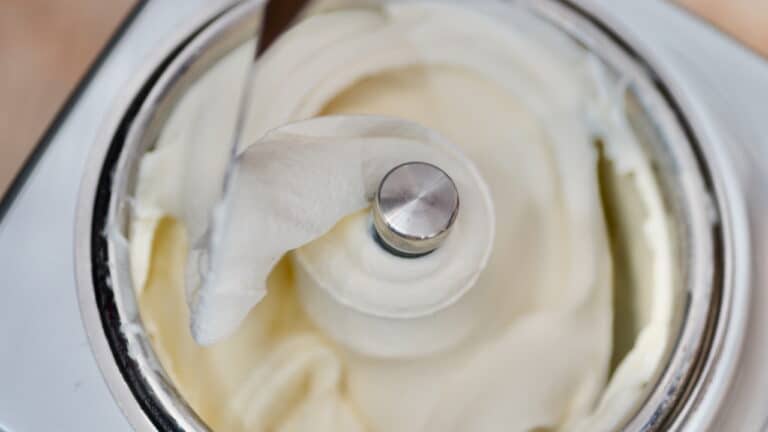 churned gelato