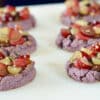 harvest grape cream cheese cookies dough