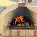heating pizza oven