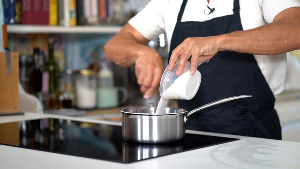 heating up grape juice