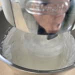 Italian Meringue In Mixer