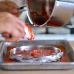 lemon cake strawberry insert