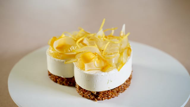 lemon cheesecake for valentine's day