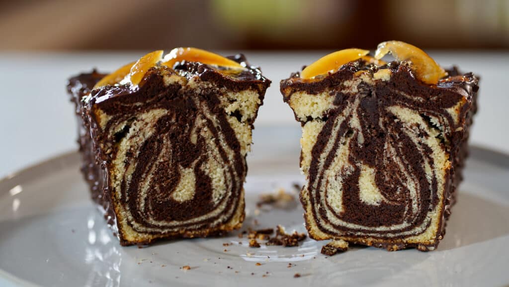 marbled cake