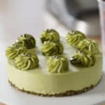 matcha cheesecake