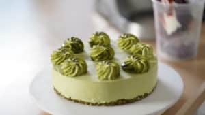 matcha cheesecake