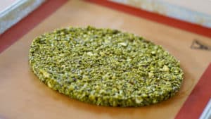 matcha granola disk