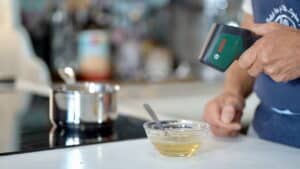 melted bloomed gelatin