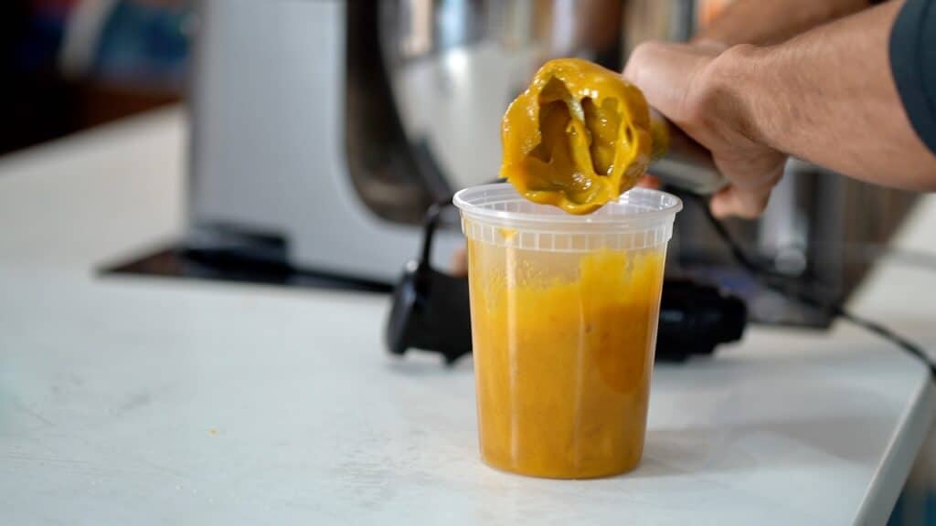 mixed mango compote
