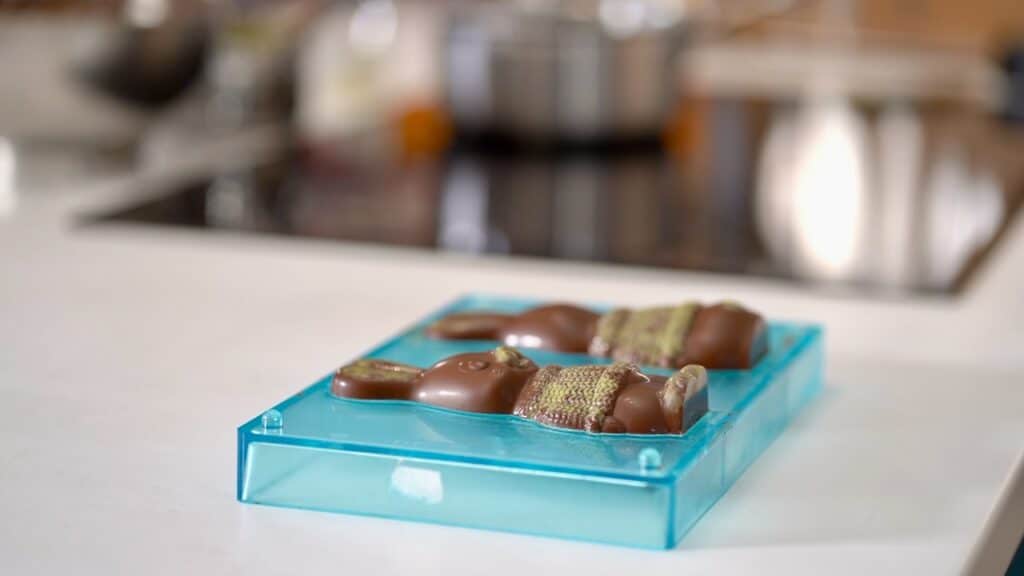 Dubai chocolate bunny