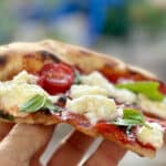 Neapolitan pizza slice