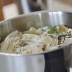 cooking onions for pissaladiere