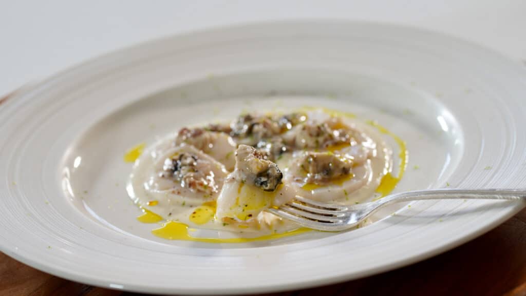 oysters scallop carpaccio 1