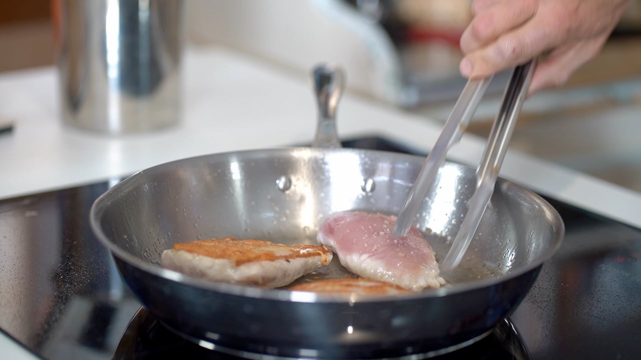 seared chicken breast