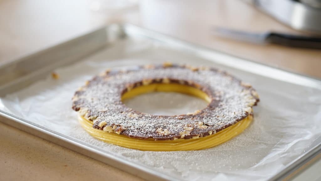 Paris-Brest Topped With Crumble