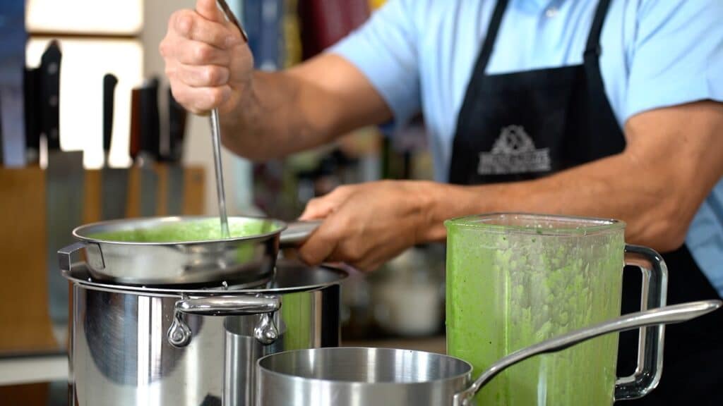 passing parsley soup