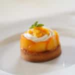 peach tartlet