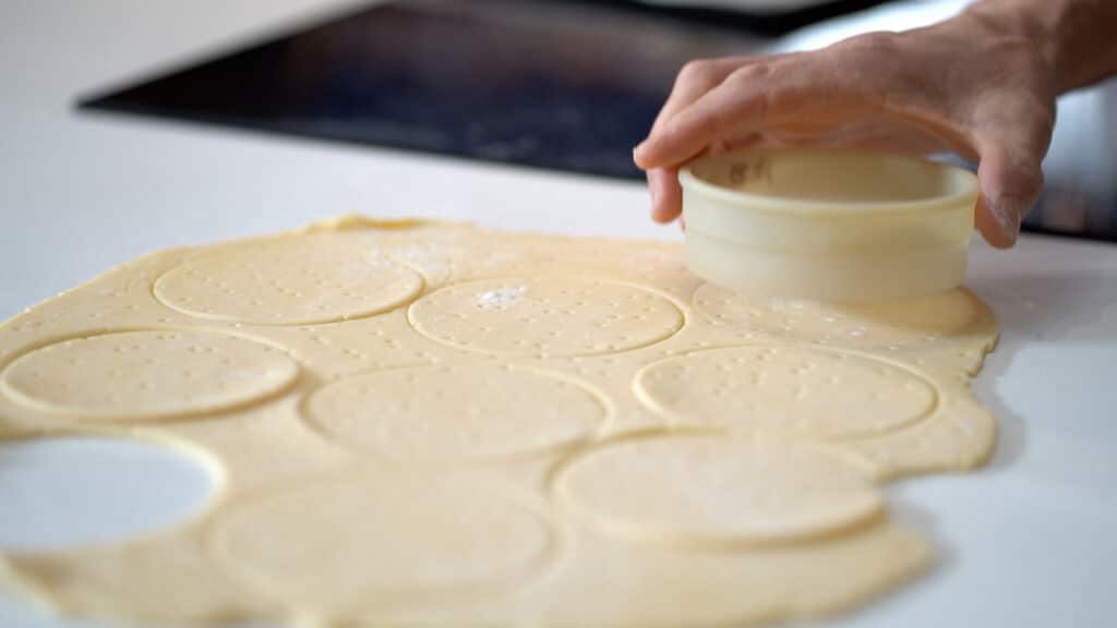 pie dough tartlet disks