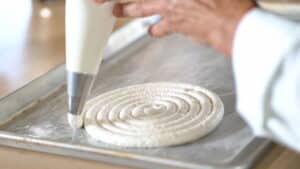 piping succès biscuit disk