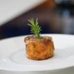 plated chicken ballotine