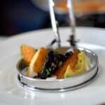 plating sunny side up eggs