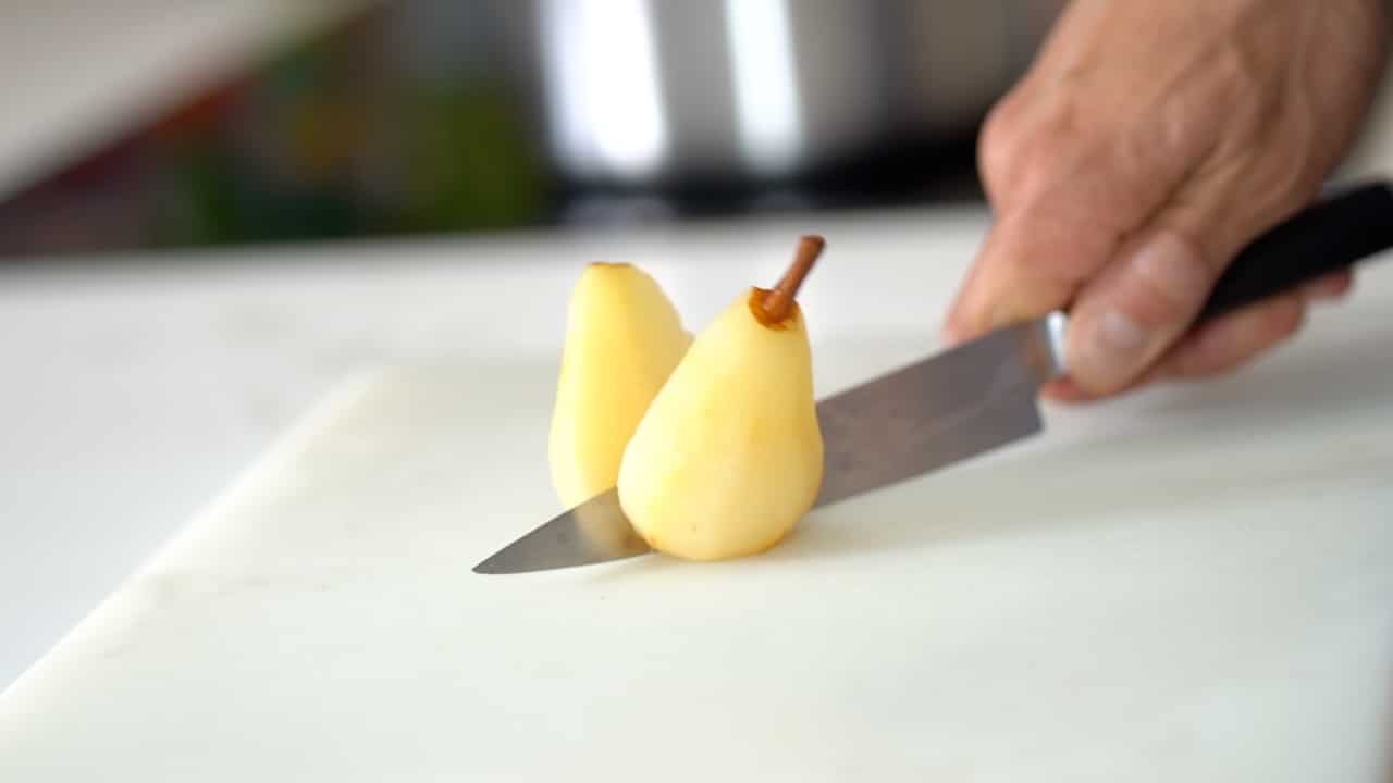 poached pear