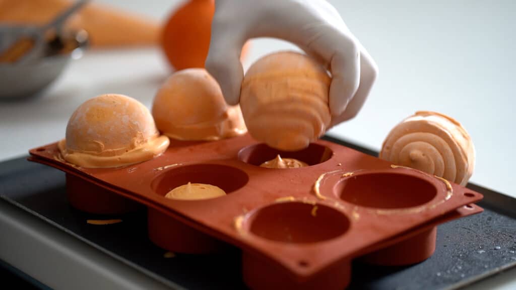 pumpkin dessert montage