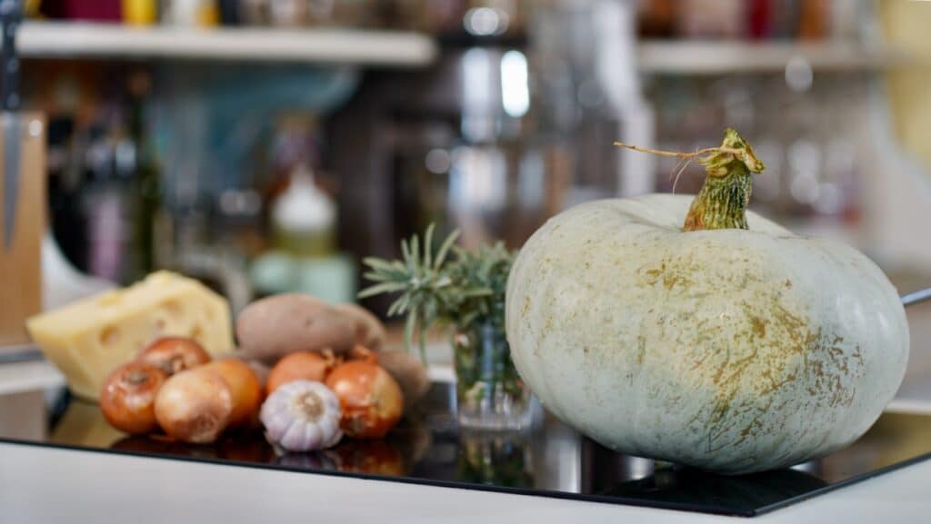 pumpkin gratin ingredients