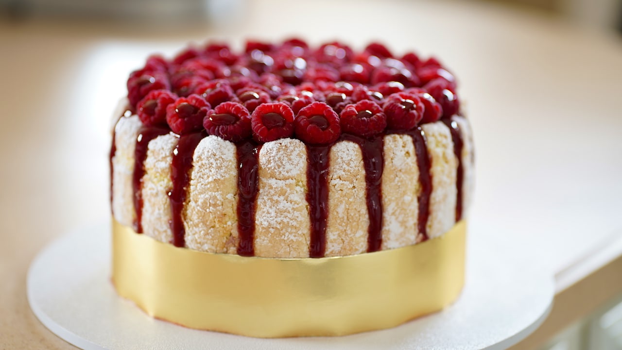 Bruno Albouze Raspberry Charlotte