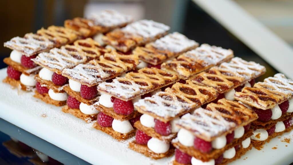 raspberry napoleon