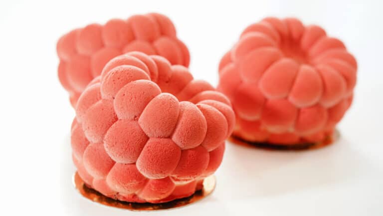raspberry en trompe l'oeil