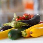 vegetables for ratatouille