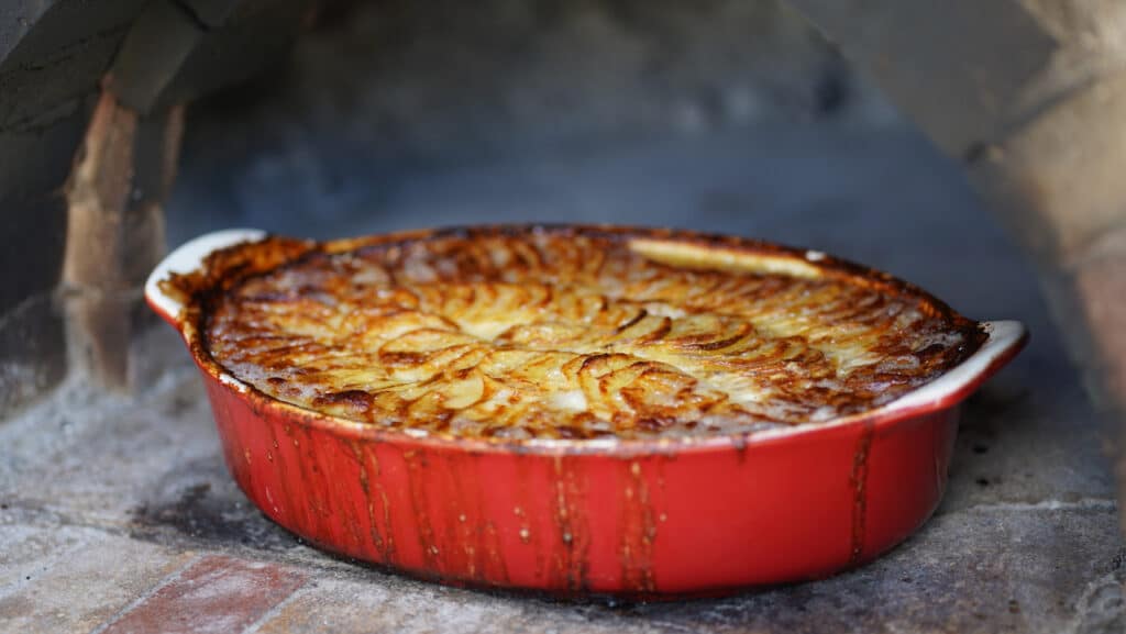 reblochon potato gratin