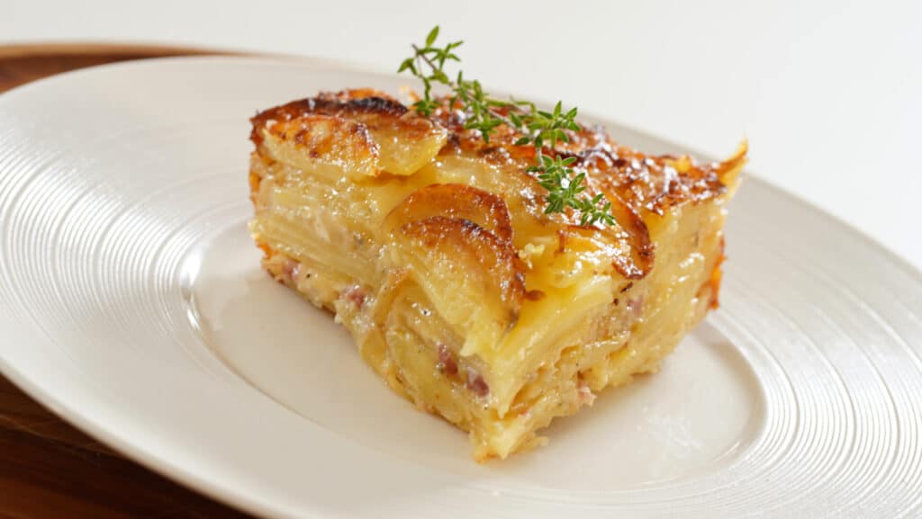reblochon potato gratin