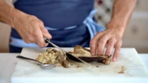 eggplant flesh