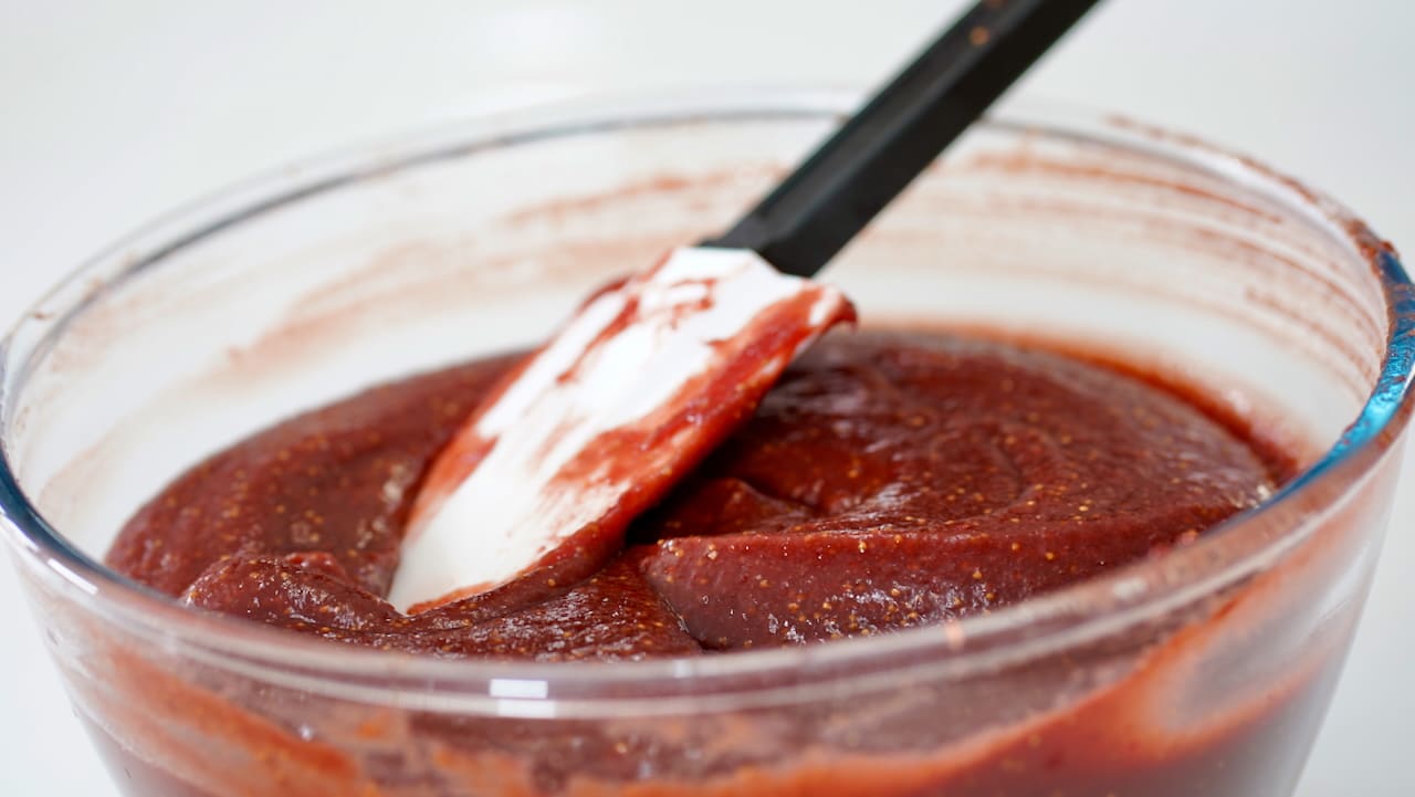 roasted black fig puree