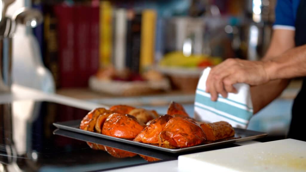 roasted curry squash