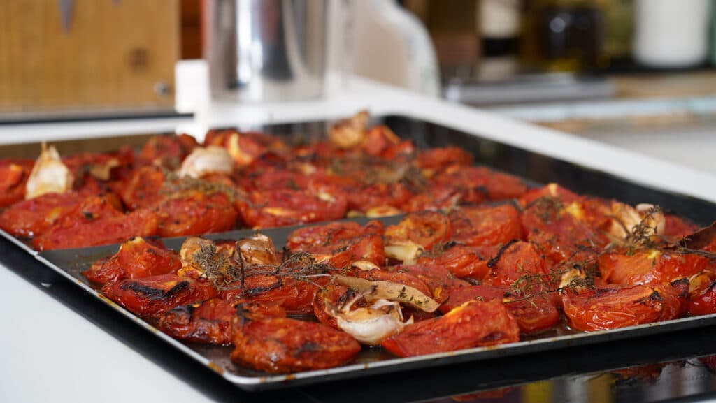 roasted tomatoes for sauce