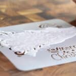 royal icing using stencil