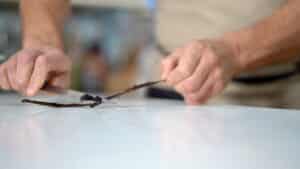 scraped vanilla bean