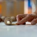 shaping bicolor croissant