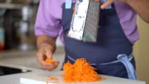 shredded carrots