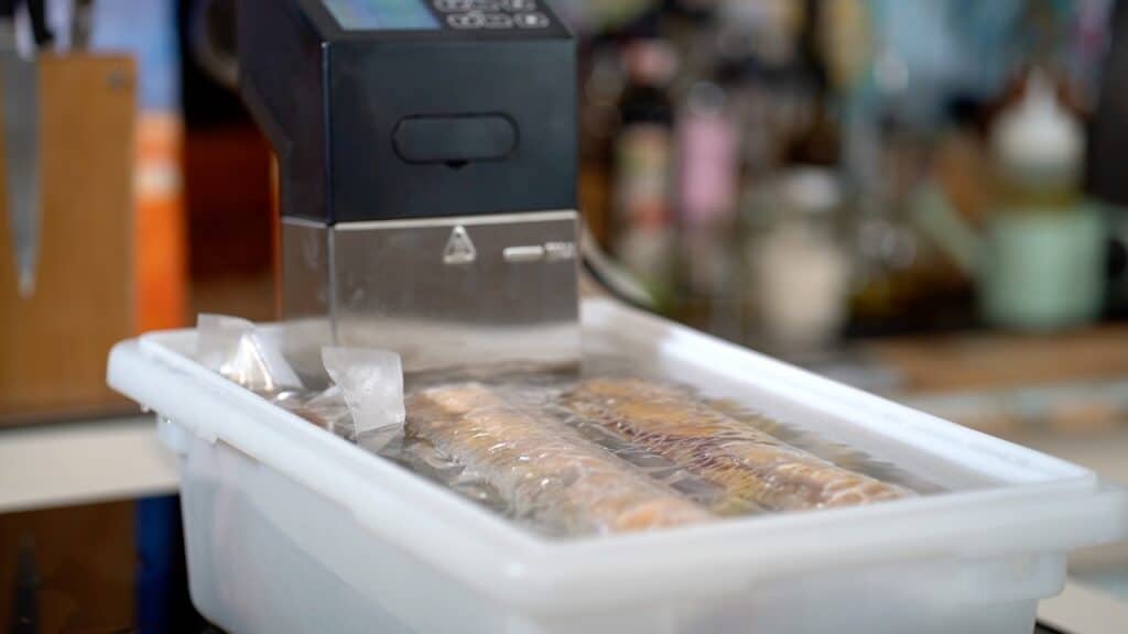 slow cooking chicken ballotine logs