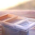 cocoa butter sprayed Pavoni mold