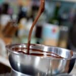 tempered dark chocolate