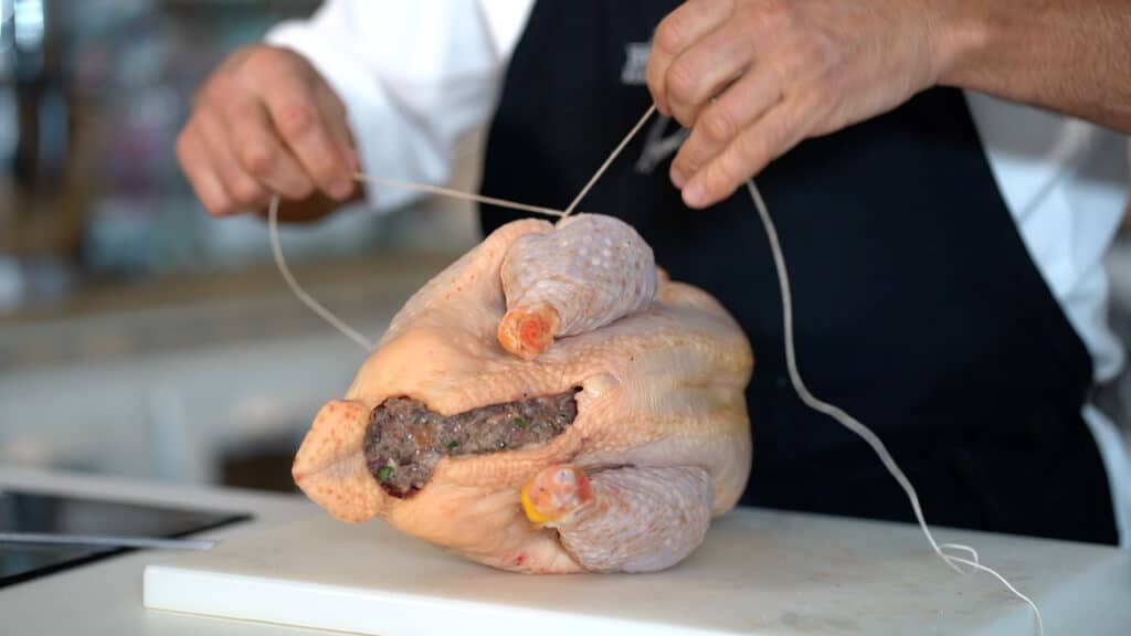 trussing capon step 5