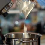 medium peaks ganache montée