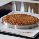 baked walnut hazelnut pie